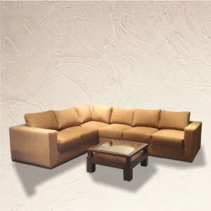 Brown L shape sofa Pune